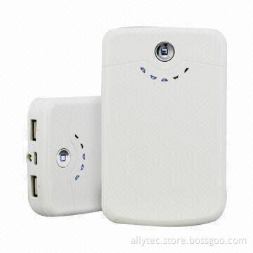 8,800mAh Power Banks with 2 USB Outputs, Ultra High Power, Long Lasting, Sized 125 x 76 x 26mm
